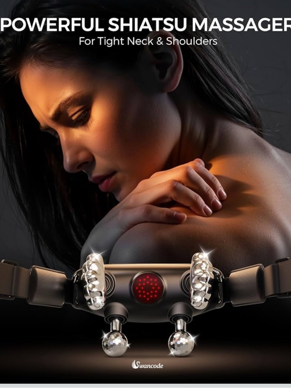 Powerful Shiatsu Neck & Shoulder Massager